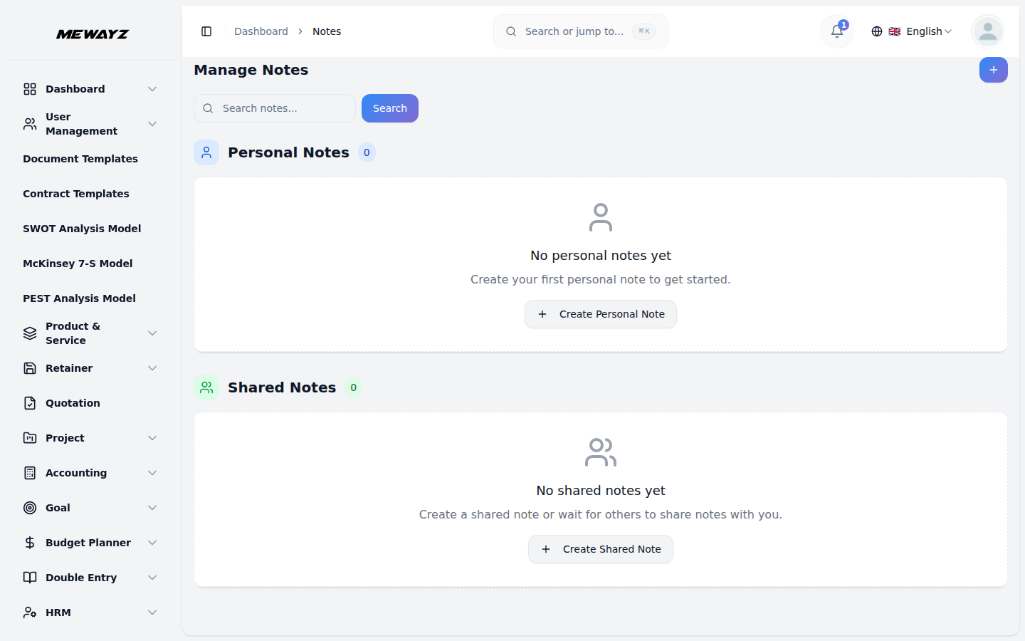 Project Tracker - Mewayz