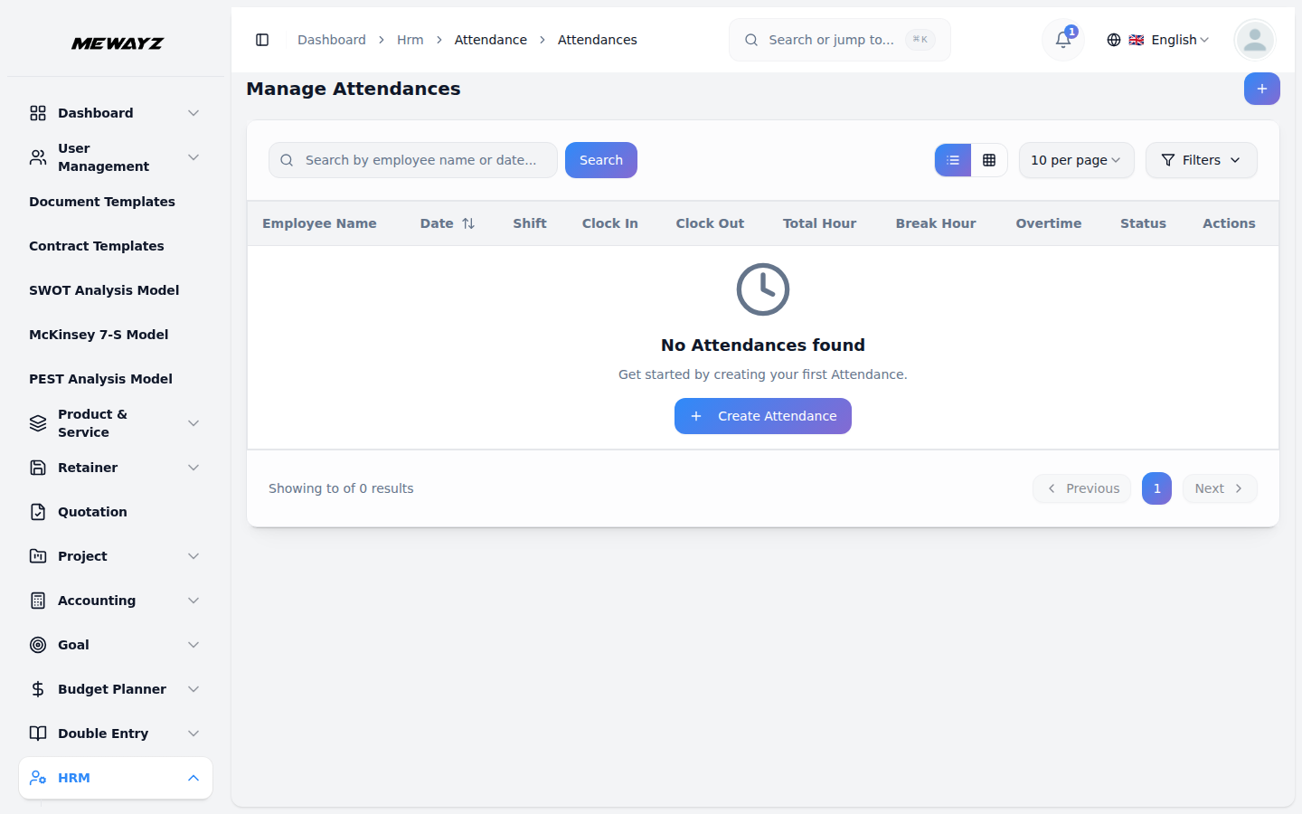 Biometric Attendance
