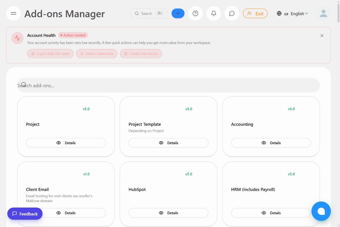 Catalogue de 144+ extensions